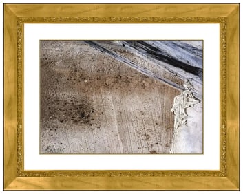 Sandra Blow Abstract Acrylic Mixed Media Painting Signed Framed Artwork