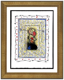 Antonio Grediaga Kieff 'Bailaora Jitana' Signed Color Etching Sculpture Art