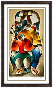 David Schluss Harmony In Moments Color Serigraph Signed Framed Artwork
