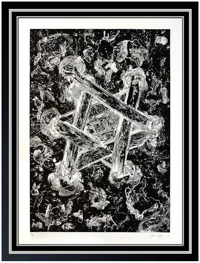 Sam Francis Sfe 012A Copper Cobalt Aquatint Signed Modern Abstract Artwork (1 of 6)