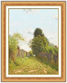 Andrei Gerasimov Signed Oil Painting on Board Original Framed Landscape Artwork