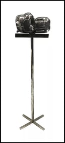 Miguel Berrocal Signed Puzzle Sculpture Zoraida Nickel by Paloma Picasso Artwork