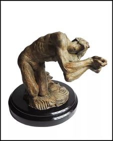 Richard Macdonald Nureyev Romeo One Third Life Bronze Sculpture Signed Ballet Artwork