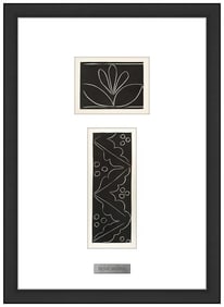 Henri Matisse Original Visages 2 Linocuts Prints Signed Framed Artwork
