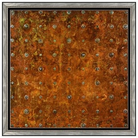 Sylvain Louis Seize Large Original Abstract Painting Signed Framed Modern Art