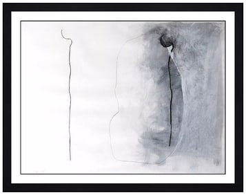 Alexis Portilla Large Original Abstract Acrylic Painting Signed Framed Art