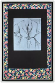 Jim Dine The Robe Goes to Town Original Signed Color Aquatint Framed Pop Art