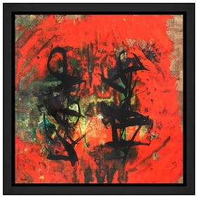 Jamali Original Abstract Giclee 3291 Hand-Signed Modern Art Framed Artwork