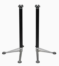 Herman Miller Bruce Burdick Group System Large Aluminum Table Legs
