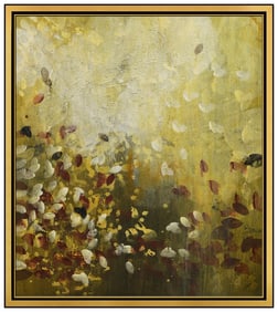 Marc Katano Large Original Landscape Acrylic Painting Signed Framed Canvas