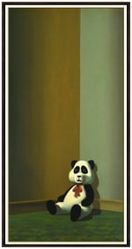 Rodney Bacon Large Original Still Life Oil Painting Signed Framed Board