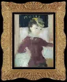 Dietz Edzard Original Vintage Portrait Oil Painting Signed Framed Canvas