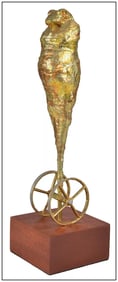 Ray Kobald Original Hand Painted Resin Sculpture Signed Contemporary Artwork
