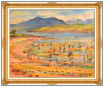 Anthony Armstrong Large Original Oil Painting On Canvas Signed Landscape Artwork