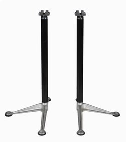 Herman Miller Bruce Burdick Group System Large Aluminum Table Legs Modern Design