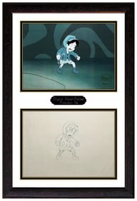 Filmation Studios Pinocchio Original Animation Cel Hand Painted Production Art