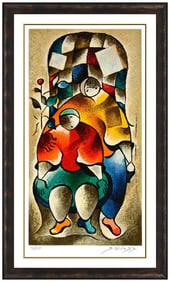 David Schluss Harmony In Moments Serigraph Original Signed Color Framed Artwork