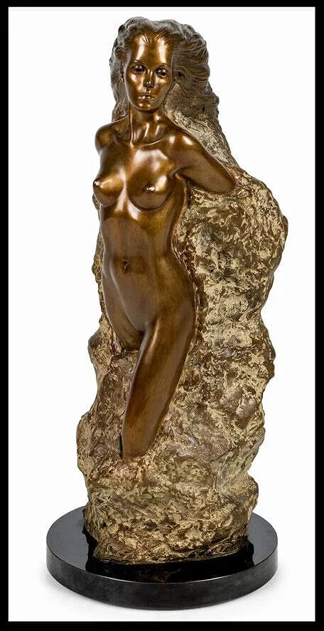 Michael Wilkinson New Dawn Bronze Sculpture Acrylic Signed Original Rare Artwork (1 of 4)