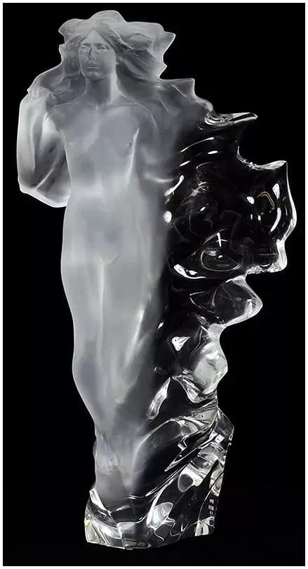 Frederick Hart Veil Of Light Acrylic Sculpture Nude Female Hand Signed Artwork: This lot includes: Gallery COA & free domestic shipping (*insurance and international shipping for an additional charge) Artist: Frederick Hart Title: Veil of Light Medium: Acrylic Size: 22"h Signed: 