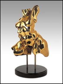 Alan Hamwi Female Nude Bronze Sculpture Full Round Signed Original Figurative Artwork