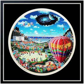 Yasuo Tsuburaya Signed Ultraman Color Silkscreen Japanese Animation Art