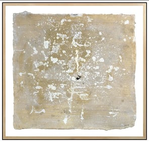 Jose Maria Sicilia Signed Original Acrylic Modern Abstract Painting Framed Art