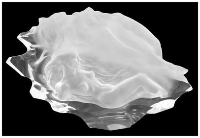 Frederick Hart Dreamers Original Acrylic Female Figure Sculpture Signed Art