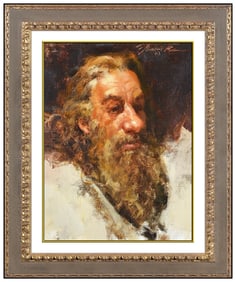 Ramon Kelley Signed Original Oil Painting on Canvas Framed Art