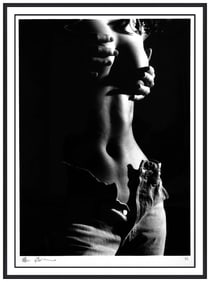 Marco Glaviano Signed Original Archival Pigment Contours Nude Fashion Photo