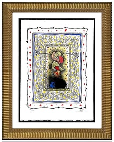 Antonio Grediaga Kieff Signed Original Color Etching Bailaora Jitana Sculpture