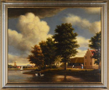 Thomas Locker Signed Original Oil River Landscape Painting on Board Framed Art: This lot includes a Gallery COAArtist: Thomas Locker Title: Hidden Lake Medium: Oil Painting on Board Size: 24" x 30" Framed: 28.5" x 34.5" Signed: Lower Left Year: 1987 *There are old ways and new wa