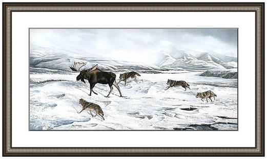 Mel Melvin Dobson Signed Original Acrylic Western Landscape Painting on Board: This lot includes:Gallery COA & inhouse shipping (*insurance and international shipping for an additional charge)Artist: Mel Melvin DobsonTitle: Hunting Pack Medium: Acrylic Painting On Board Size: 12