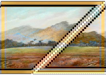 John B Mather Signed Original Watercolor Mountain Landscape Painting Framed Art: This lot includes:Gallery COA & in-house shipping (*insurance and international shipping for an additional charge)Artist: John B MatherTitle: Great Peaks Medium: WatercolorSize: 14&rdquo; x 21&rdquo;F
