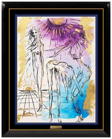 Christian Riese Lassen Signed Original Oil Female Portrait Painting Framed Art