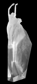 Frederick Hart Signed Original Spirit Of Victory Acrylic Nude Female Sculpture