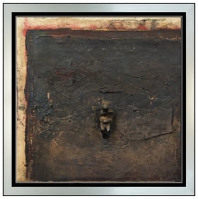 Linda Stojak Signed Original Oil Modern Portrait Painting Canvas