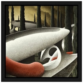 Rupert Gatfield Signed Original Oil Landscape Painting on Canvas