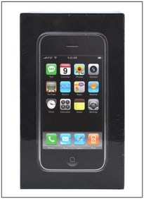 Apple iPhone 2007 Factory Sealed First Generation Original Unopened Collectible Tech Artifact
