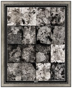 Hiro Yamagata Original Large Oil Abstract Landscape Painting on Canvas Hand Signed Artwork