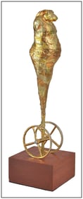 Ray Kobald Original Hand Painted Resin Sculpture Signed Contemporary Figurative Artwork