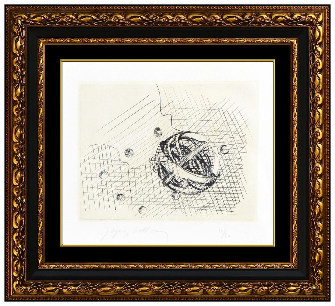 Jacques Villon Original Etching Hand Signed La Creation Du Monde Framed Artwork: This lot includes:Gallery COA & in-house shipping (*insurance and international shipping for an additional charge)Artist: Jacques Villon Title: La Creation Du Monde HMedium: EtchingSize: 8" x 9"Framed