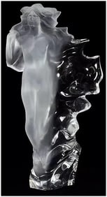 Frederick Hart Signed Veil Of Light Acrylic Nude Female Sculpture Art