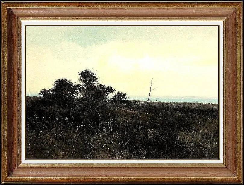Michael B. Coleman Signed Original Oil Landscape Painting Board Vintage (1 of 4)