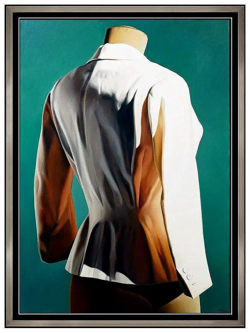 Alberto Magnani Signed Original Large Oil Modern Fashion Canvas (1 of 5)
