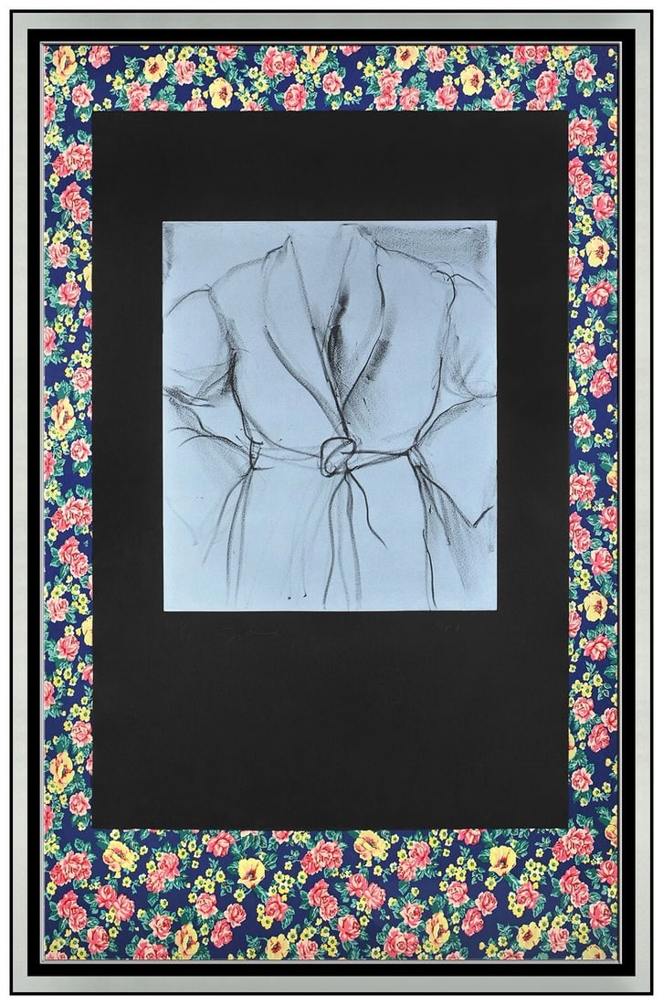 Jim Dine Original Color Aquatint The Robe Goes to Town Signed Pop Art Framed Artwork (1 of 6)