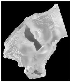 Michael Wilkinson Haven Always Original Full Round Acrylic Sculpture Signed Realism Artwork