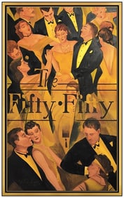 David Richey Johnsen Large Original Oil Painting on Canvas Signed Figurative Artwork