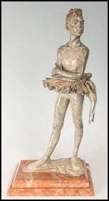 Richard MacDonald First Ribbons Original Bronze Sculpture Ballet Artwork Hand Signed