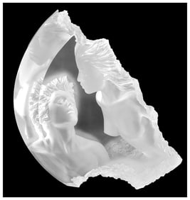 Michael Wilkinson Original Acrylic Sculpture Moonscape I Terra Luna Signed