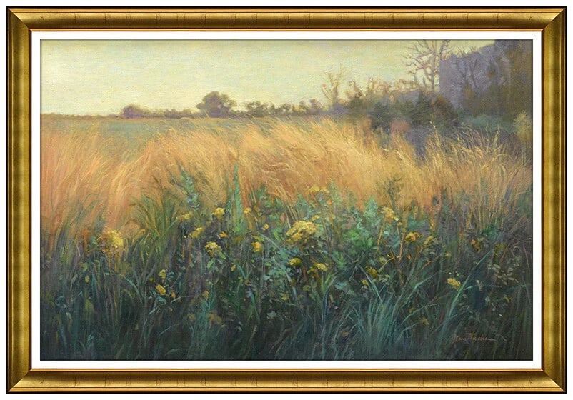 Jean Tucker Large Original Painting on Canvas Signed Cape Cod Landscape Art (1 of 5)